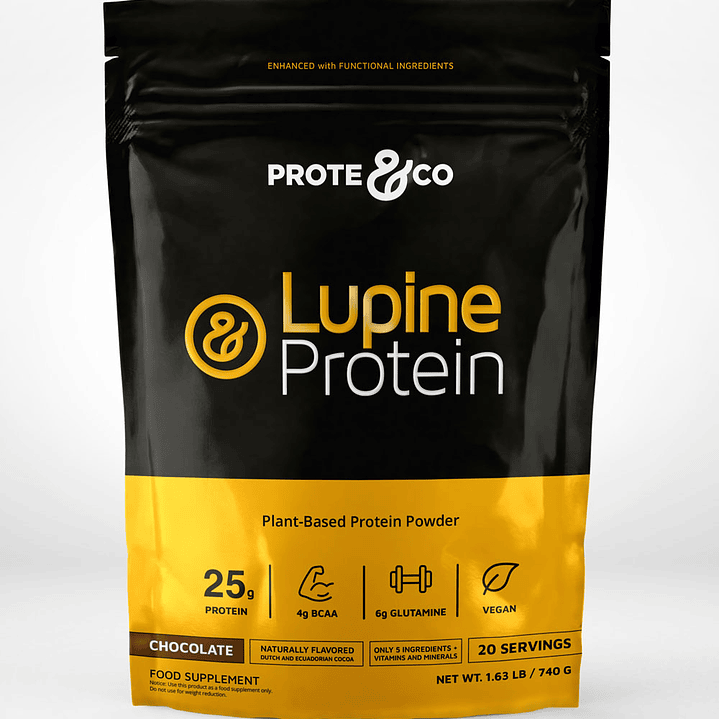 Prote and Co - Proteína de Lupino sabor Cacao 740g 1