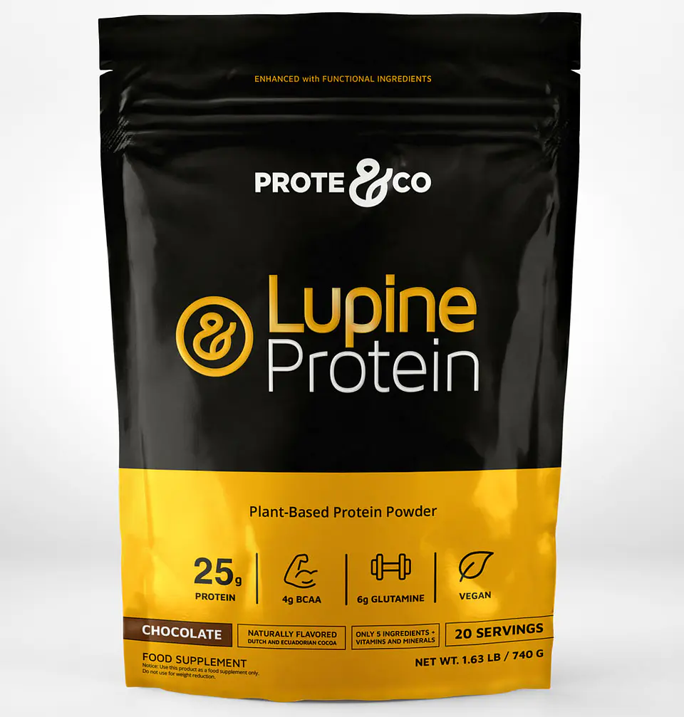 Prote and Co - Proteína de Lupino sabor Cacao 740g 1