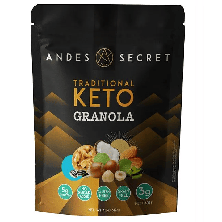 Granola keto tradicional 312g Andes Secret  1
