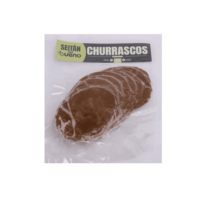 Seitan Churrasco tradicional 500g Seitan del Bueno 