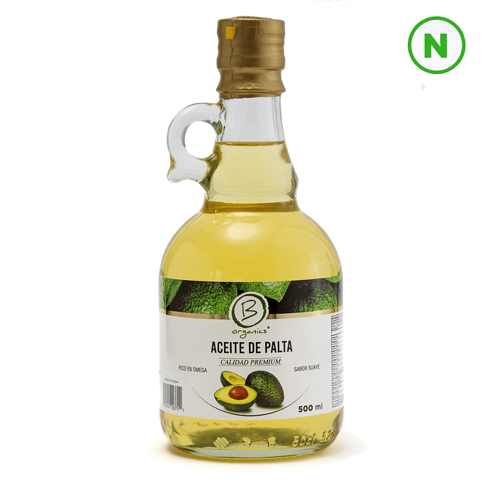 B Organics - Aceite de Palta 500ml  1