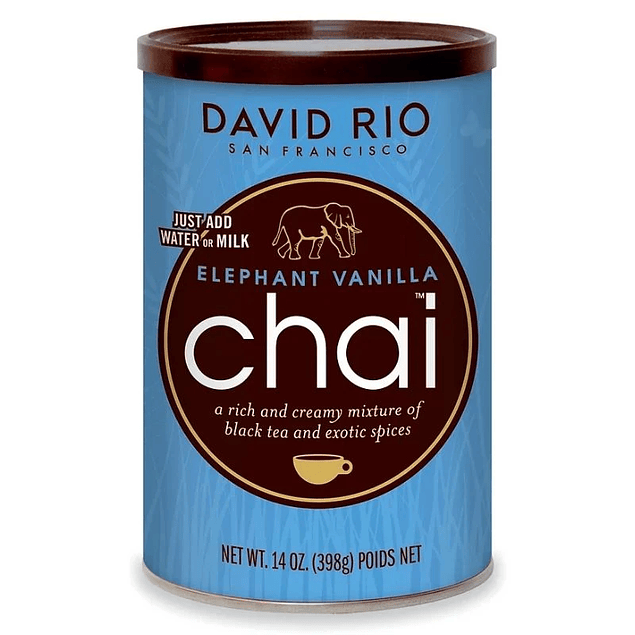 David Rio - Elephant Vainilla Chai 398grs 