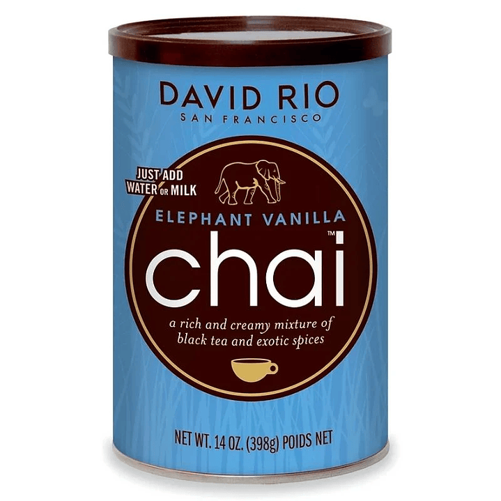 David Rio - Elephant Vainilla Chai 398grs  1