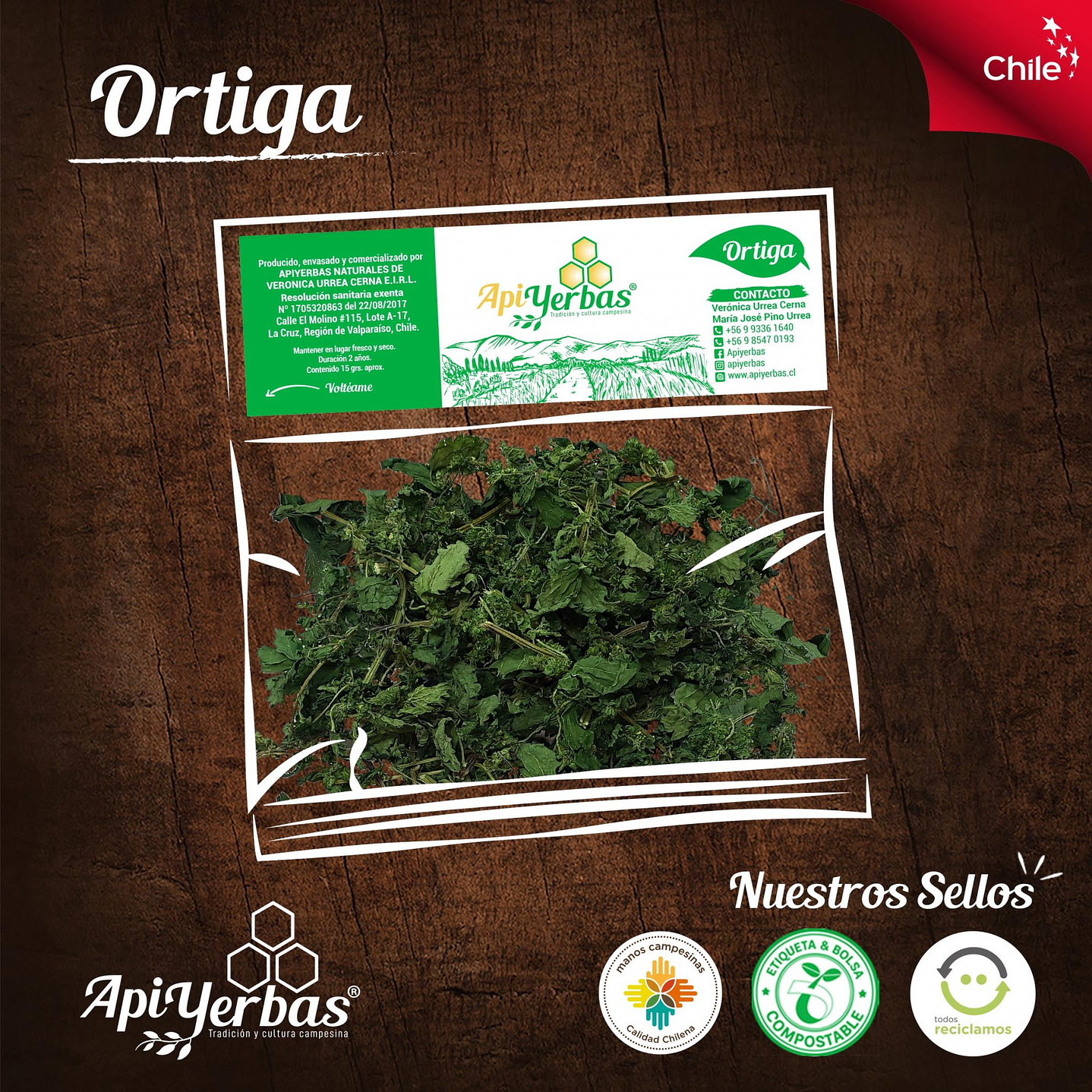 Ortiga 15gr Apiyerbas 1