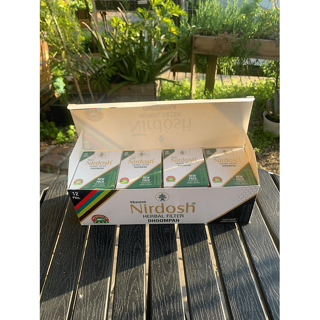 Nirdosh Cigarrillo Herbal - Carton  