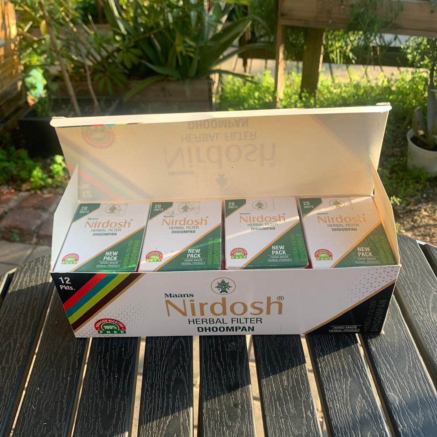 Nirdosh Cigarrillo Herbal - Carton   1