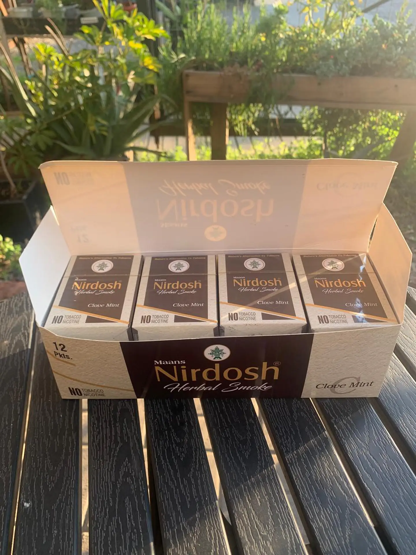 Nirdosh Cigarrillo Herbal Clavo de menta - Carton 1