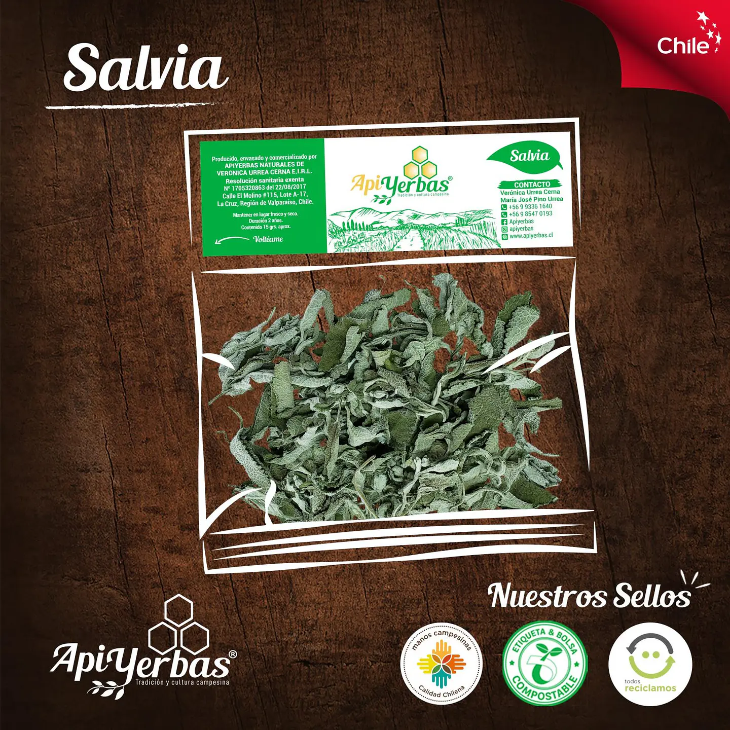 Salvia 15g Apiyerbas  1