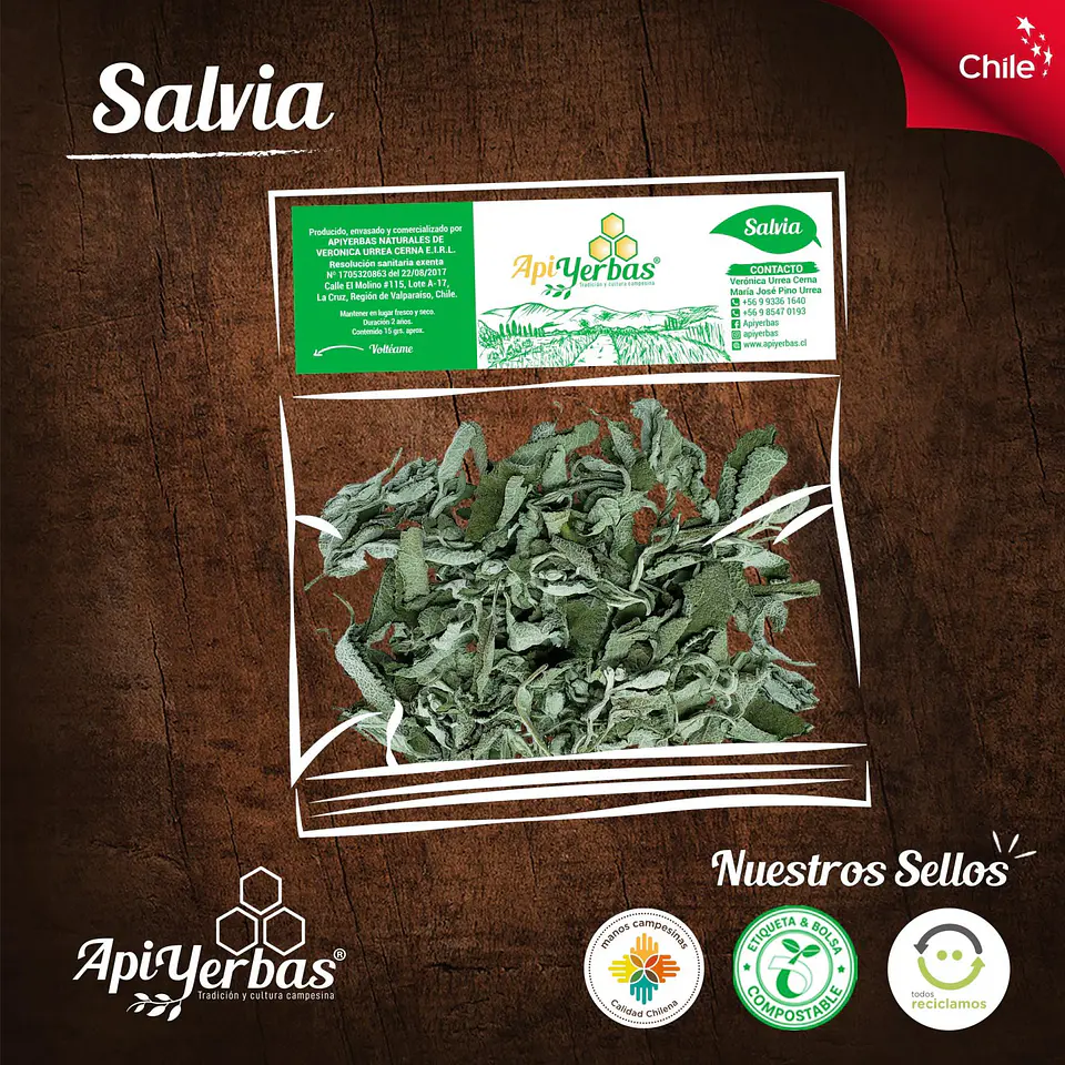 Salvia 15g Apiyerbas  1