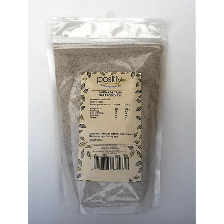 Positiv - Harina de Trigo Sarraceno 500g  1