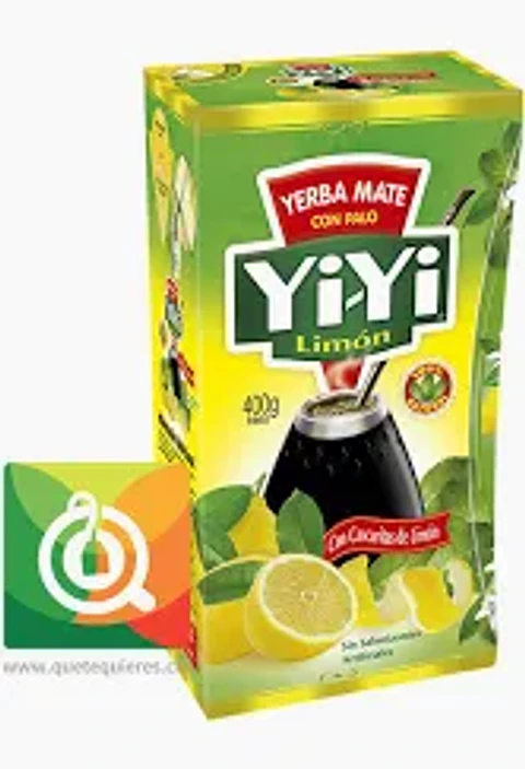 YI-YI - Yerba mate con cascaras de limon 400grs