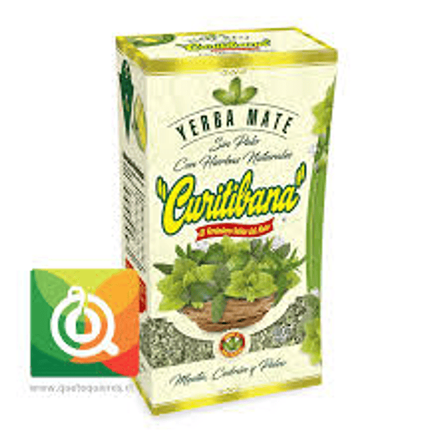 Curitibana - Yerba mate con Hierbas (Menta, Cedron y Poleo) 400grs