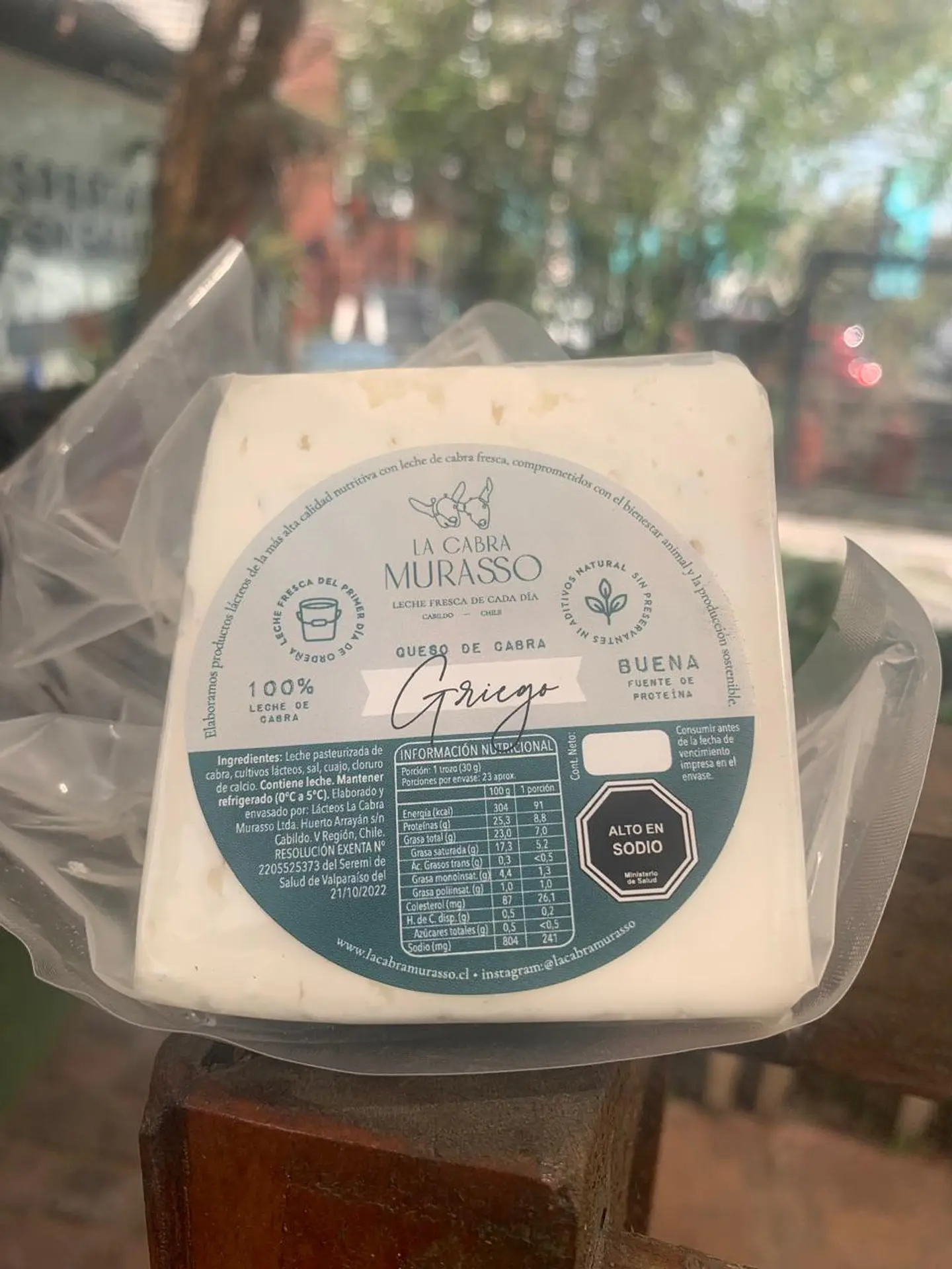 La Cabra Murasso - Queso de Cabra Griego 200grs 1
