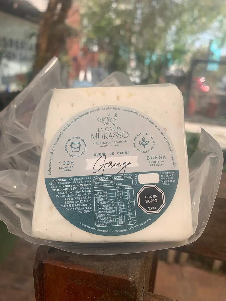 La Cabra Murasso - Queso de Cabra Griego 200grs 1