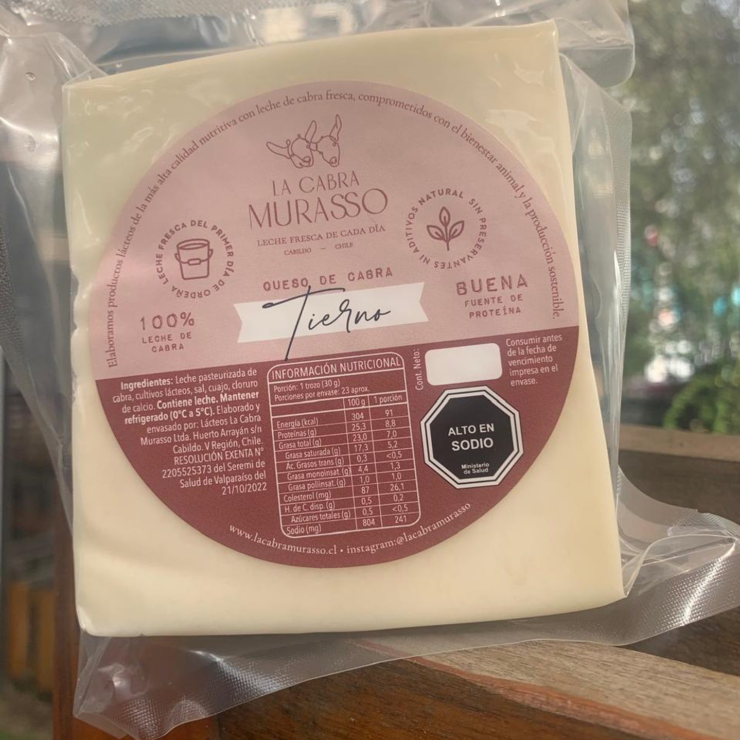 La Cabra Murasso - Queso de Cabra Tierno 200grs 1