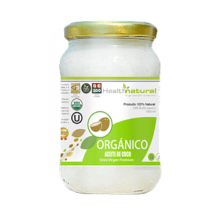 Health natural - Aceite de coco Organico 1000ml