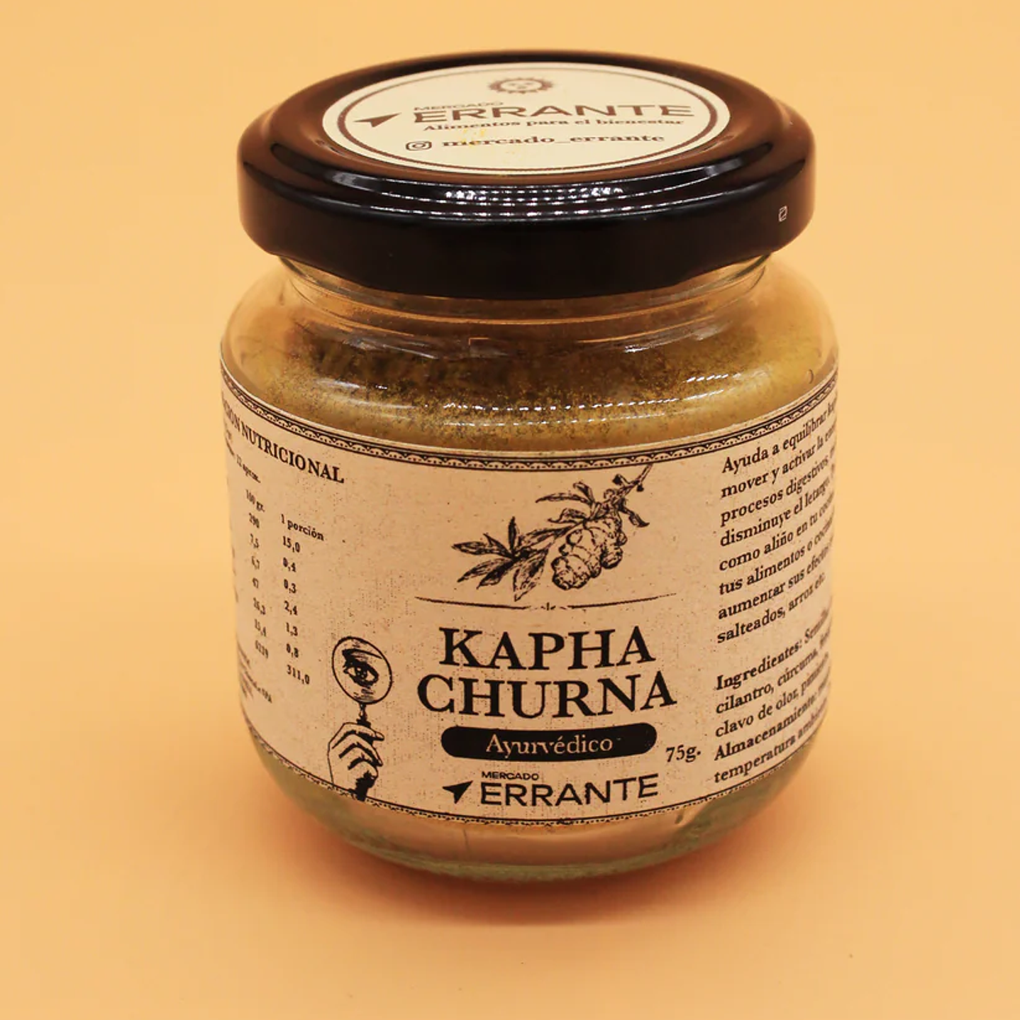 Mercado Errante - Churna Kapha 70grs 1