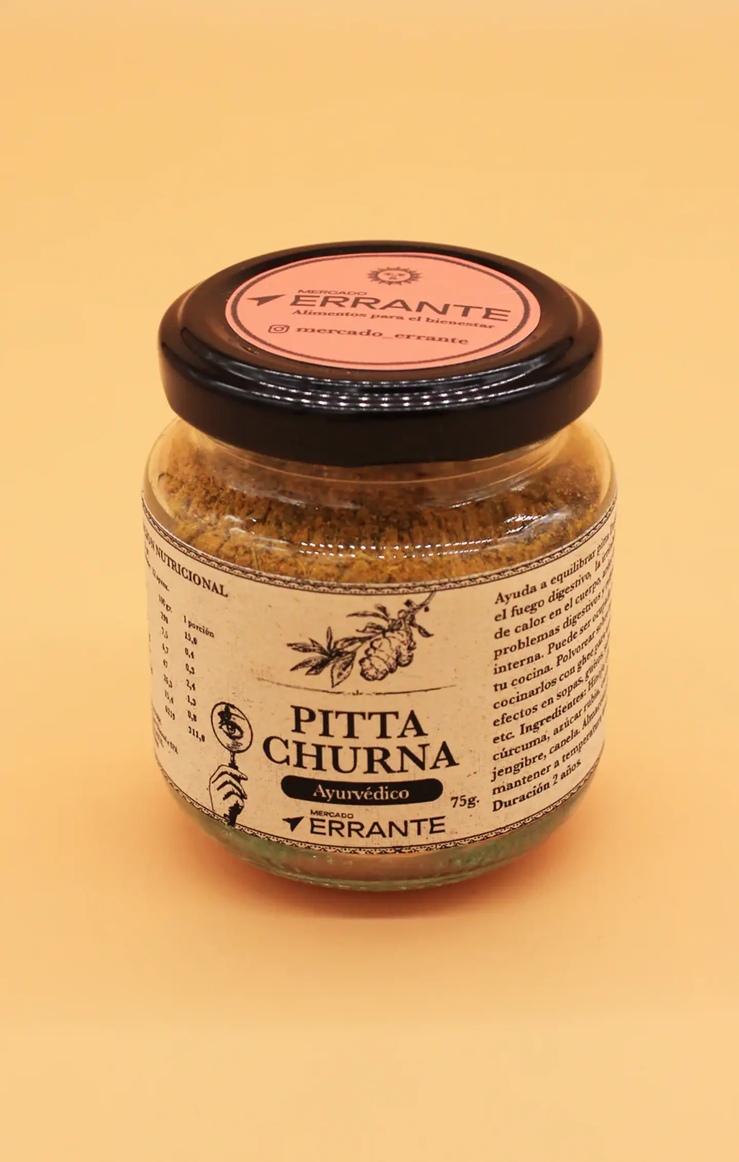 Mercado Errante - Churna Pita 70grs 1