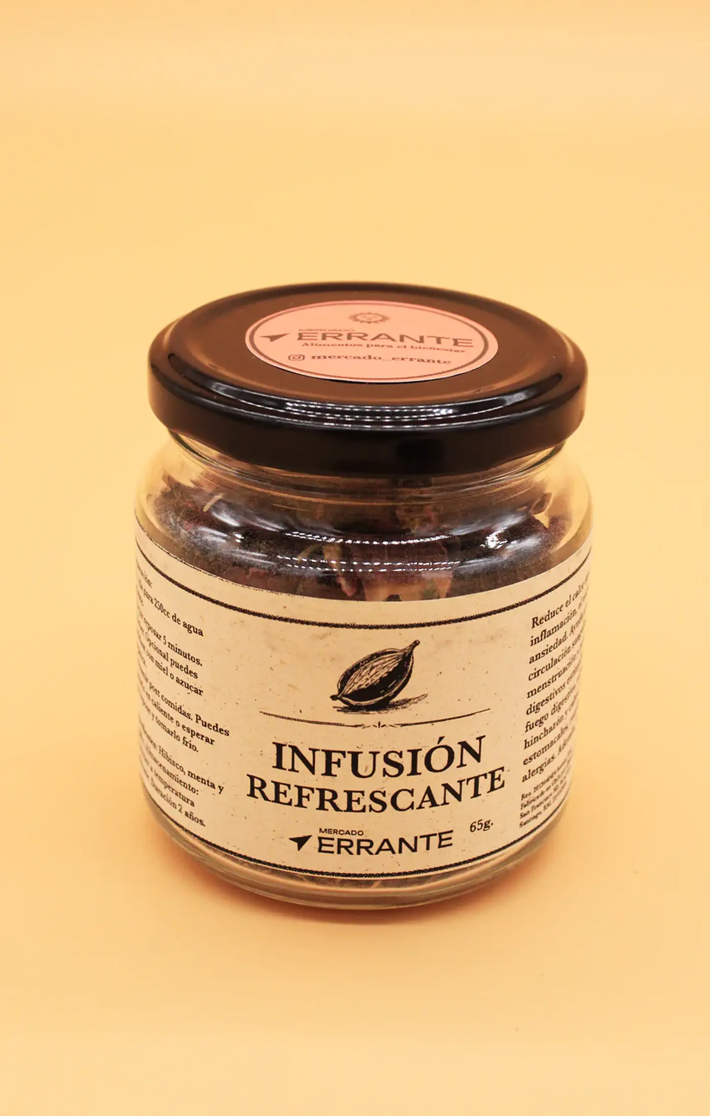 Mercado Errante - Infusion Refrescante 65grs 1