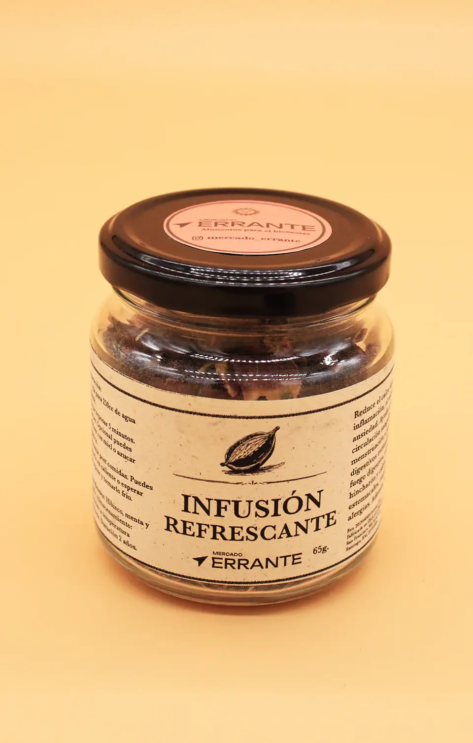 Mercado Errante - Infusion Refrescante 65grs 1