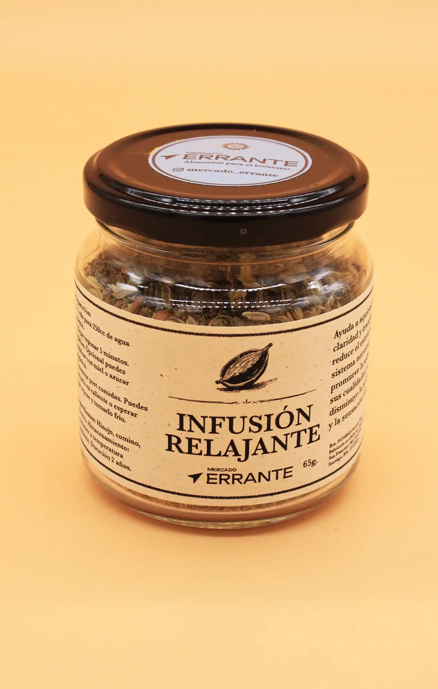 Mercado Errante - Infusion Relajante 65grs 1