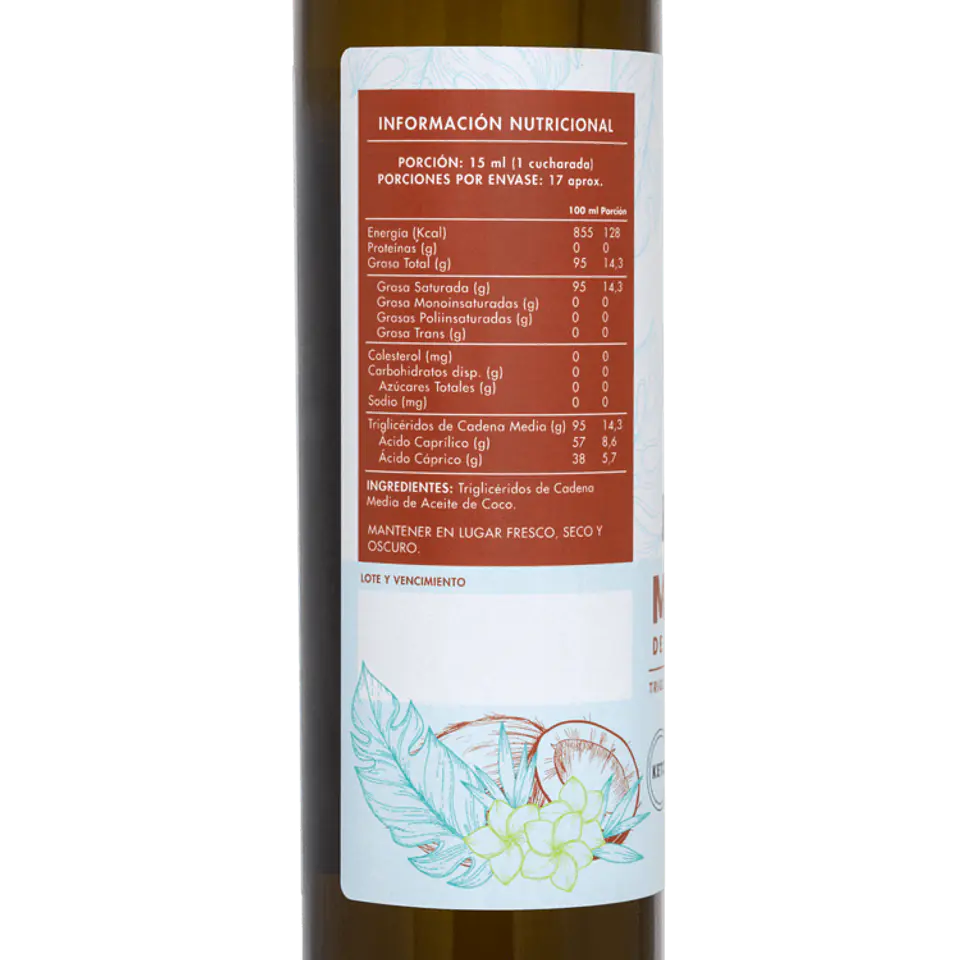 Manare - Aceite MCT 250ml 2