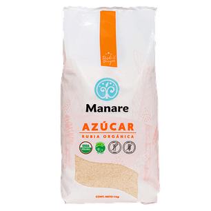 Manare - Azúcar Rubia Orgánica 1kg