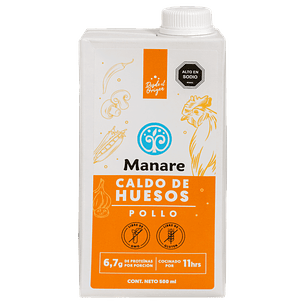 Manare - Caldo de Huesos de Pollo 500ml
