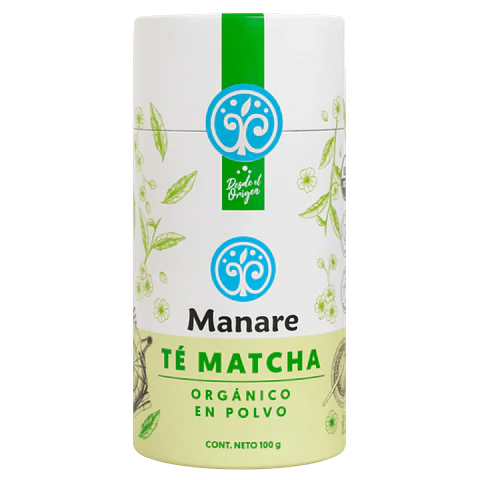 Manare - Te Matcha organico en polvo 100g 
