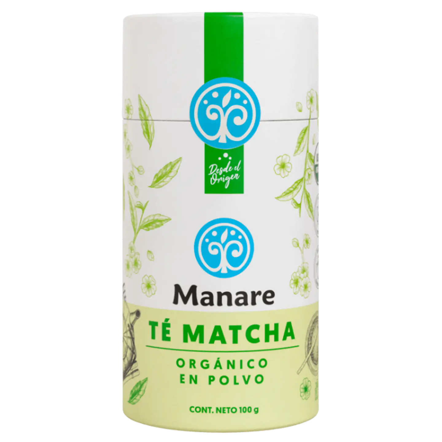 Manare - Te Matcha organico en polvo 100g  1