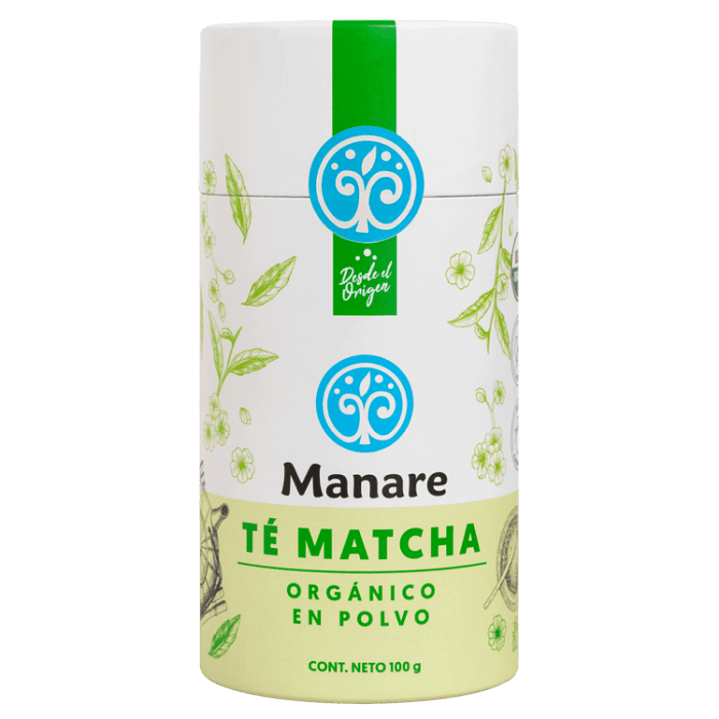 Manare - Te Matcha organico en polvo 100g  1