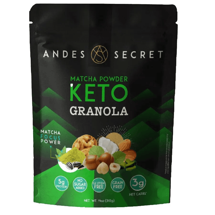 Granola keto matcha powder 312g Andes Secret 1