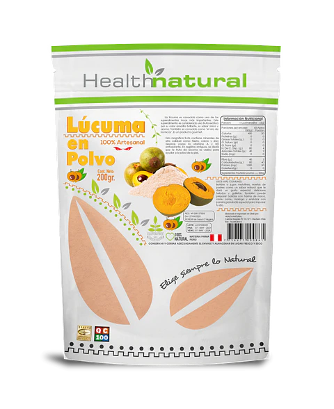 Health Natural - Lúcuma en Polvo 200g