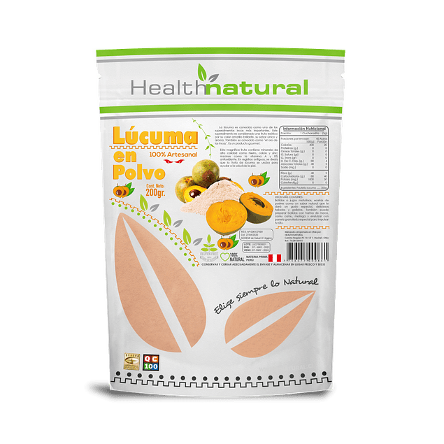 Health Natural - Lúcuma en Polvo 200g