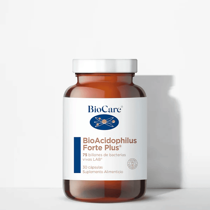 BioCare - BioAcidophilus Forte Plus 75 billones 30 cápsulas 1