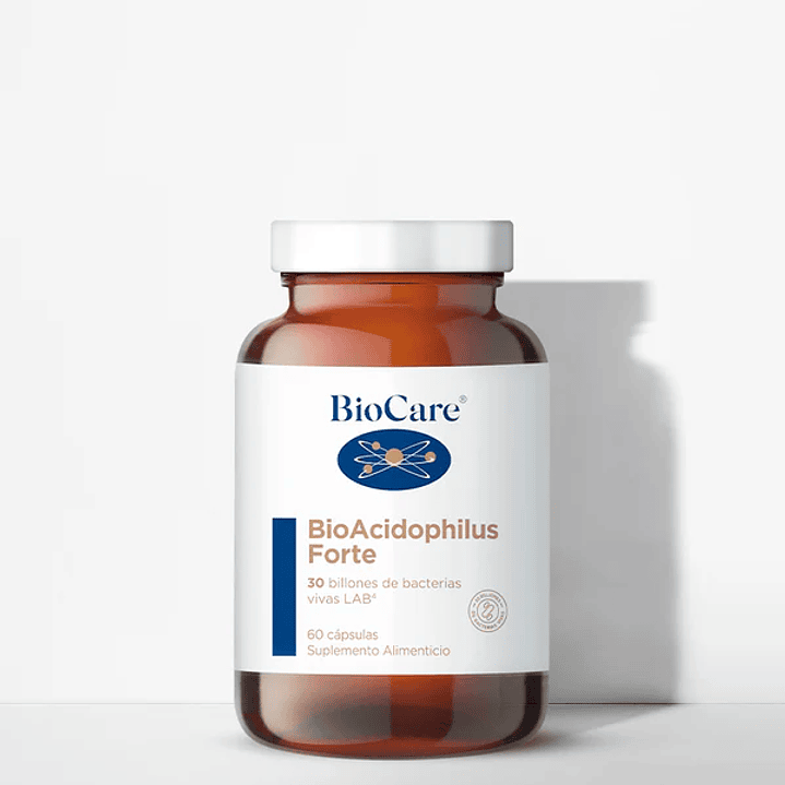 BioCare - BioAcidophilus Forte 30 billones 60 cápsulas 1