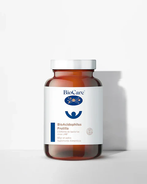 BioCare - BioAcidophilus de frutilla en polvo 60g