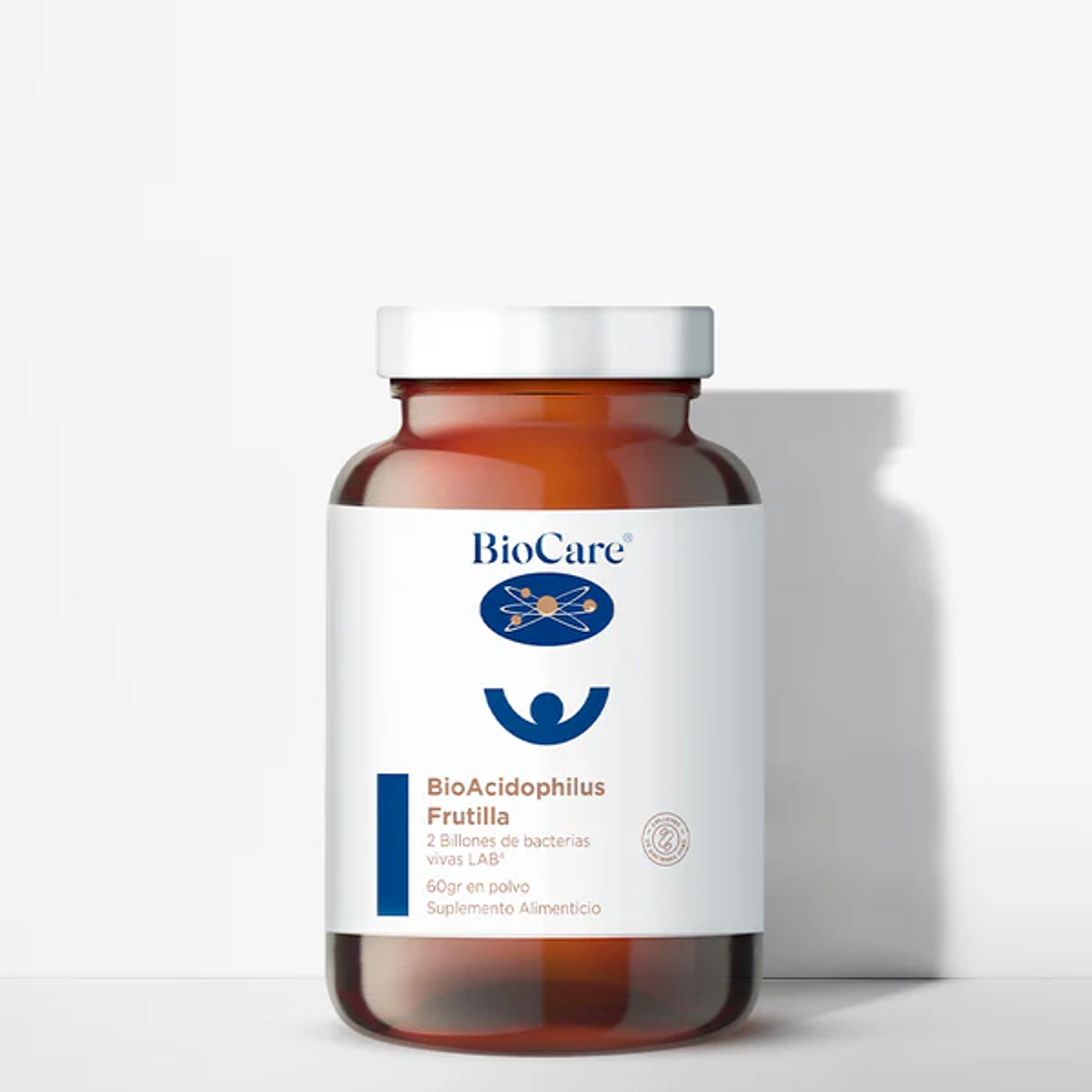 BioCare - BioAcidophilus de frutilla en polvo 60g 1