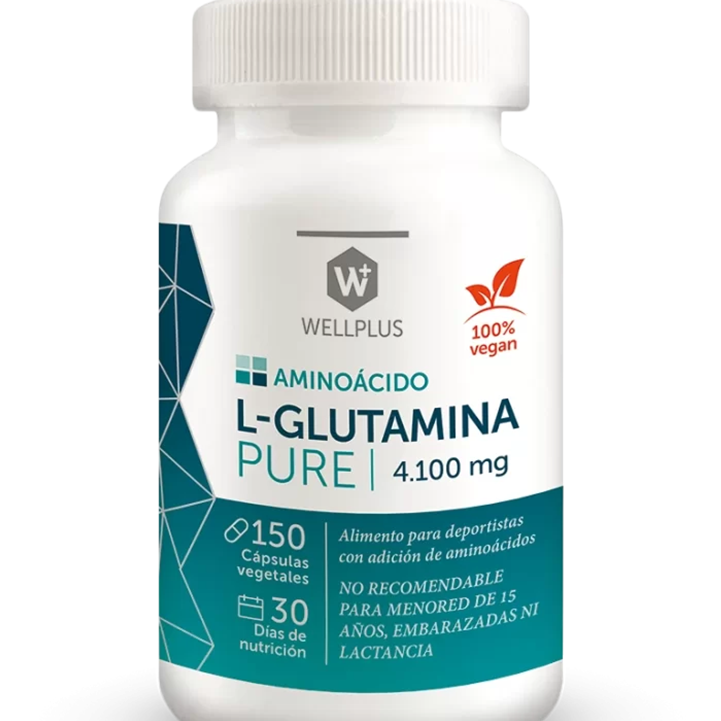 Wellplus - L-Glutamina pure 150 cápsulas 1