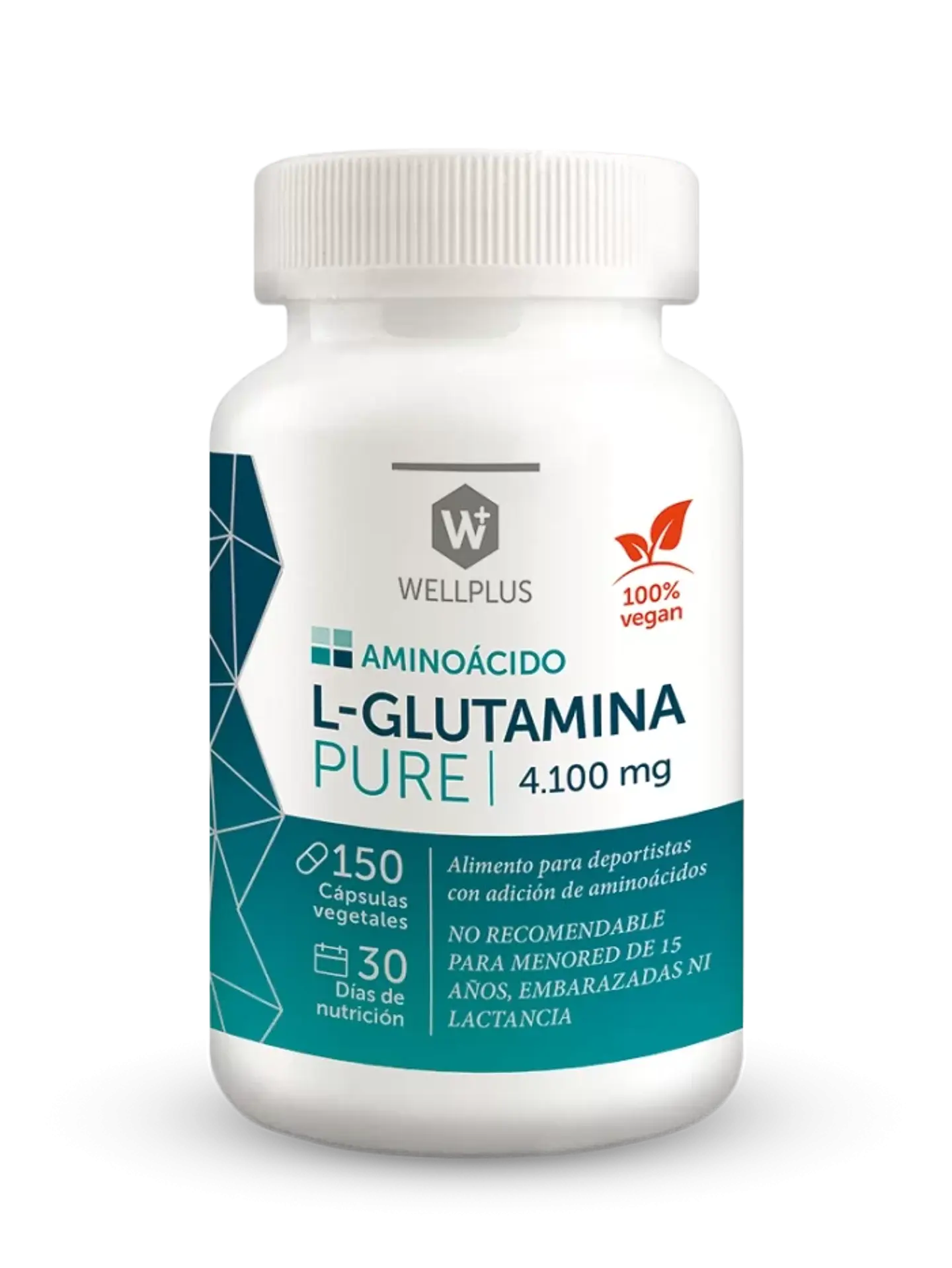 Wellplus - L-Glutamina pure 150 cápsulas 1