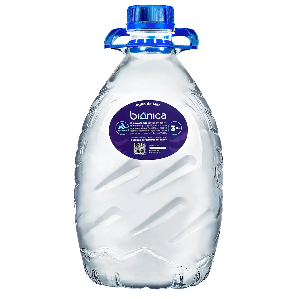 Agua de mar 100% 3 litro Agua Bionica 1