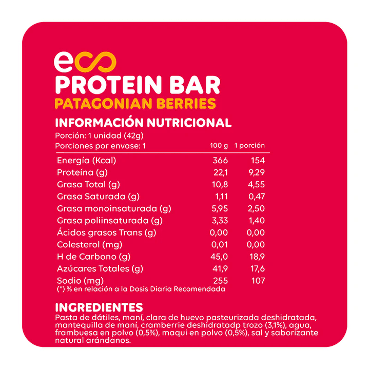 Barra patagonian berries 42g EcoTerra  2