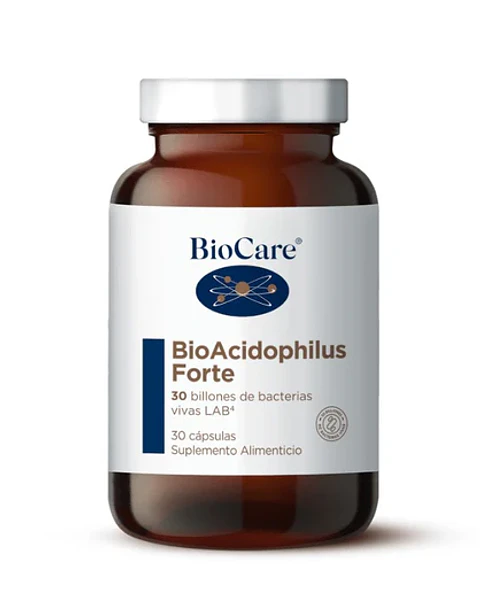 BioAcidophilus Forte probiotico 30billones 30 caps BioCare