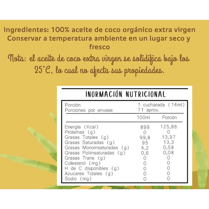 Koe - Aceite de coco Organico 1L 2