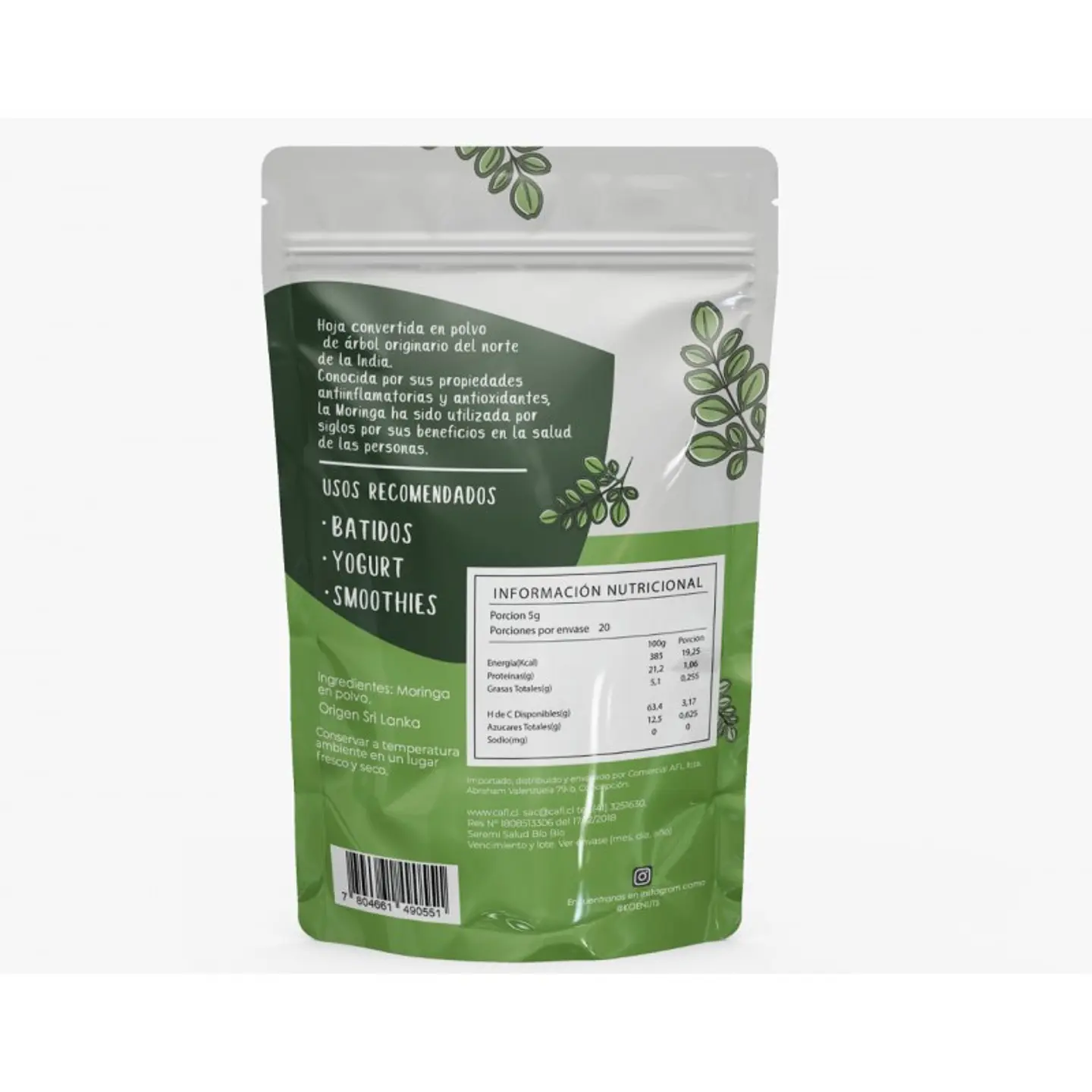 Koe - Moringa en Polvo 100g 2