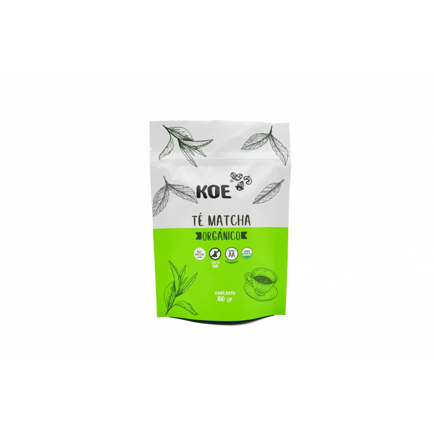 Koe - Té Matcha Orgánico 100g 1