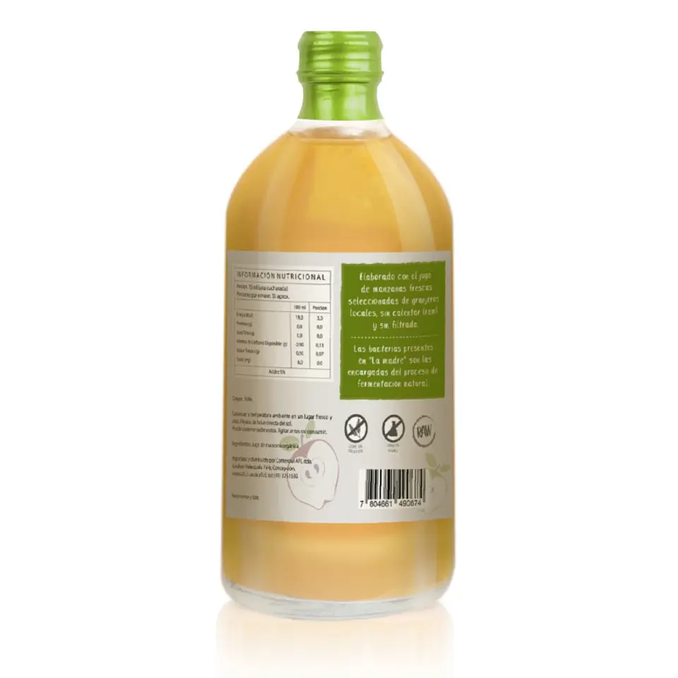 Koe - Vinagre de Manzana Orgánico 500ml 2
