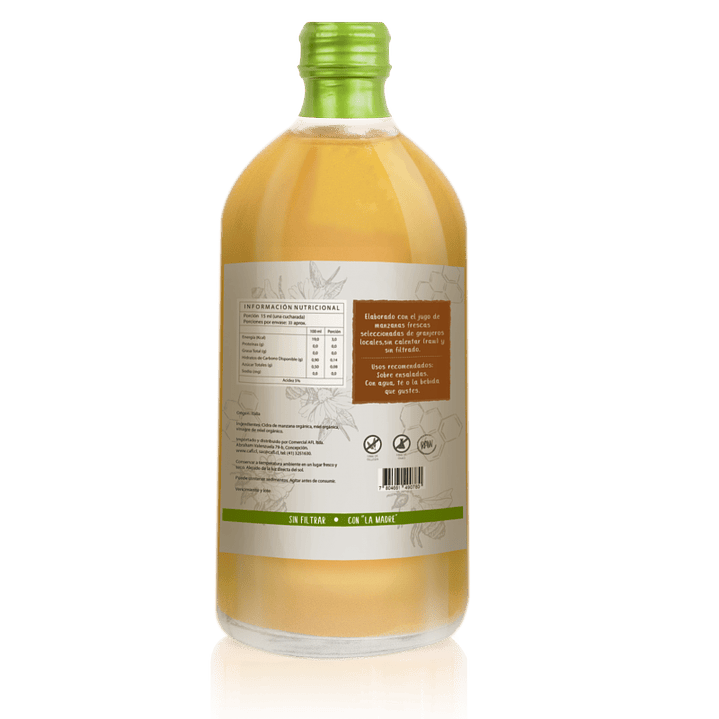 Koe - Vinagre de Manzana Orgánico con Miel 500ml 2