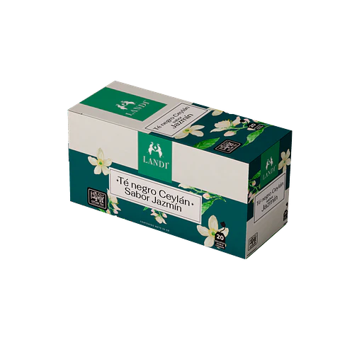 Landi - Té Negro Ceylán sabor Jazmín 36g
