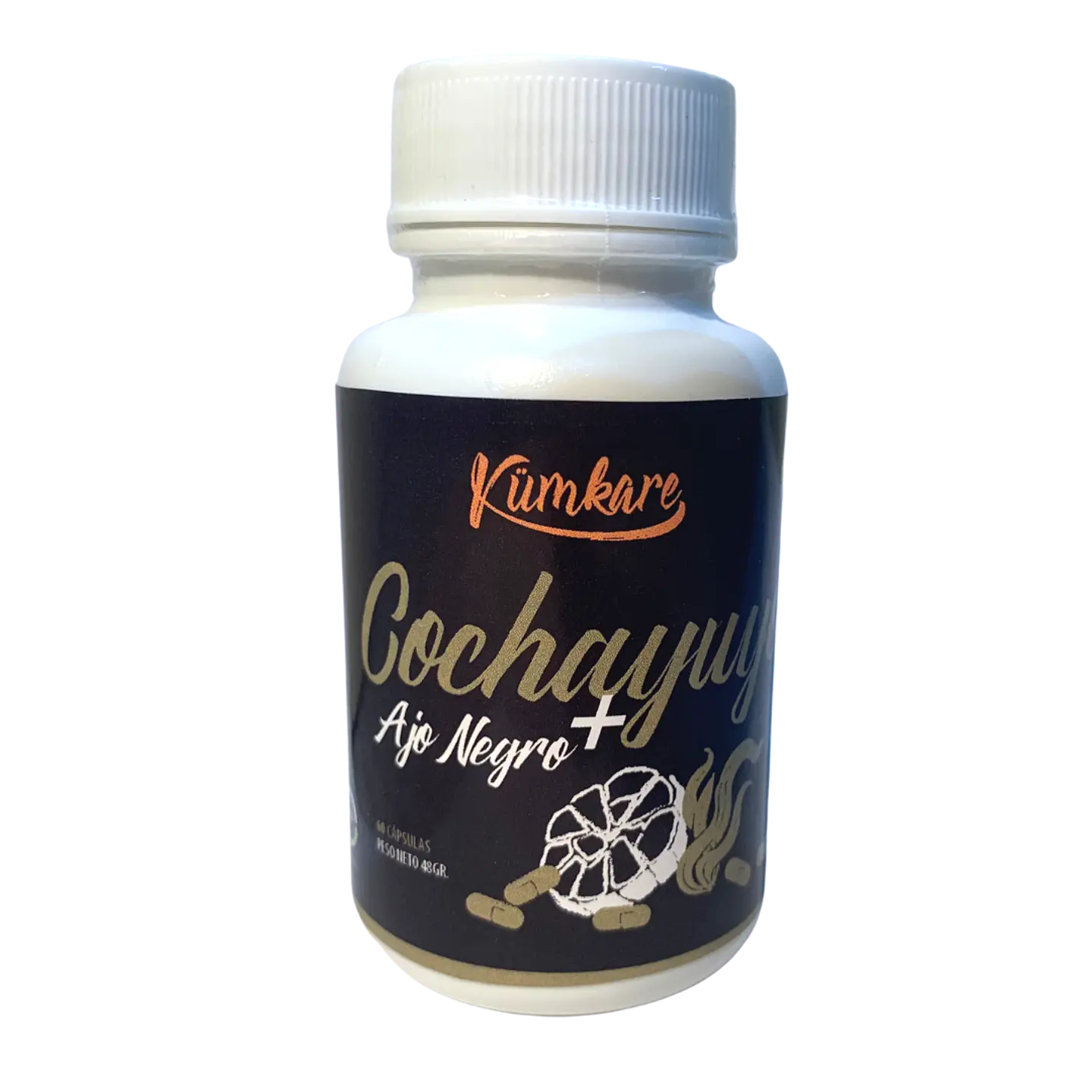 Cochayuyo + ajo negro 60 cap Kumkare  1